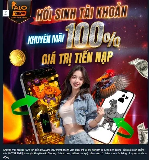 Hoàn trả 100% tiền nạp khi quay lại game